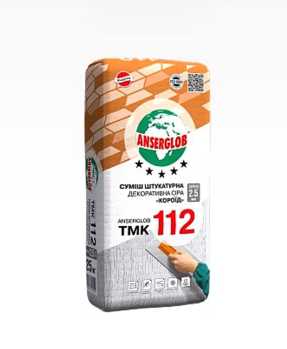 photo_2025-11-23_08-45-19 Декоративна штукатурка Anserglob ТМК 112 "Короїд" (сіра) - Зображення 1