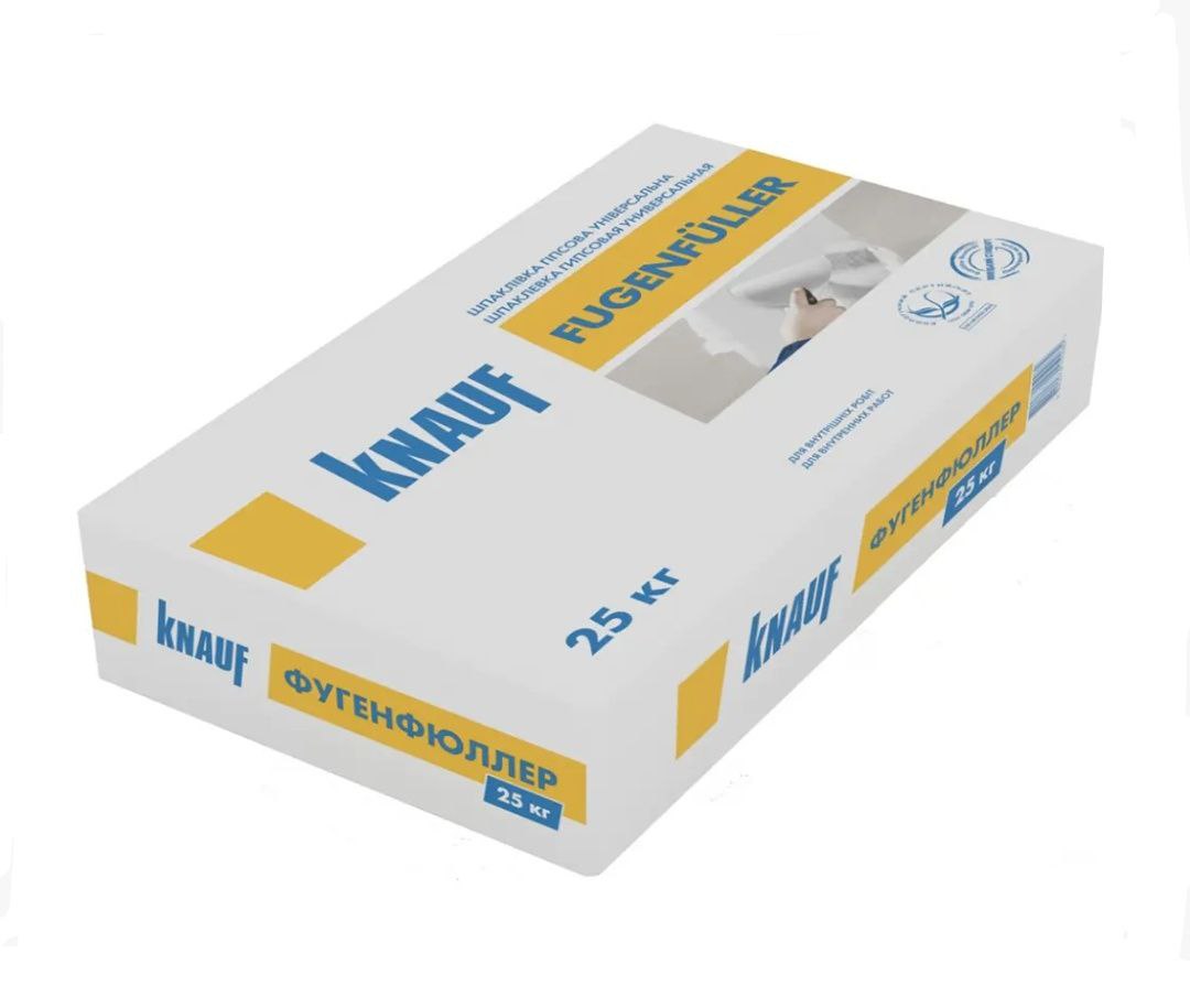 photo_2025-12-07_10-30-43 Шпаклевка Knauf FUGENFULLER 25 кг (гипсовая) - Зображення 1