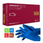 Рукавички AMBULANCE латексні підвищеної міцності