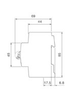 Автоматичний вимикач АВВ SH203-B 16А, 25А, 32А - Зображення 2