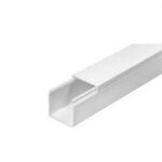 Кабельний короб (кабель-канал) розміром 16х16 мм у білому кольорі